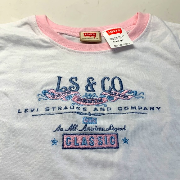 Levi’s classic original embroidered T-shirt vintage collection size 3T NWT - Picture 6 of 10